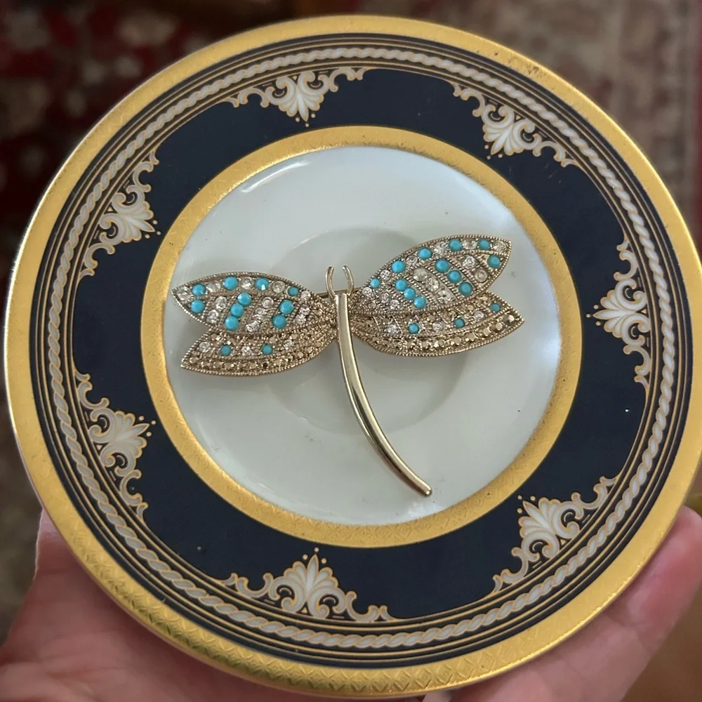 Vintage Dragonfly Brooch